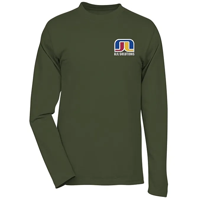 Dri-Balance Blend Long Sleeve T-Shirt - Men's - Embroidered