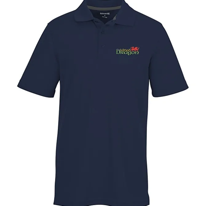Dry-Mesh Hi-Performance Polo - Men's - Embroidered - 24 hr