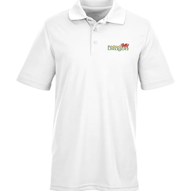 Dry-Mesh Hi-Performance Polo - Men's - Embroidered - 24 hr