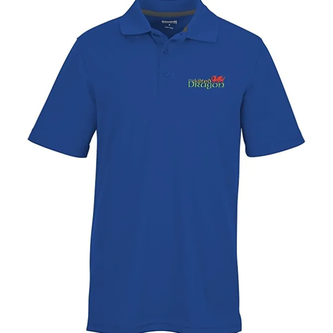 Dry-Mesh Hi-Performance Polo - Men's - Embroidered - 24 hr