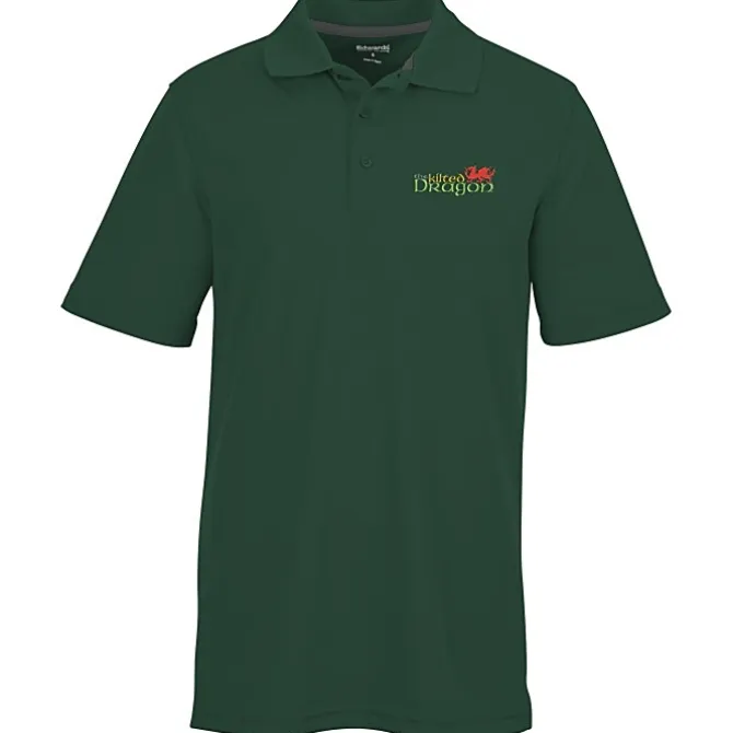 Dry-Mesh Hi-Performance Polo - Men's - Embroidered - 24 hr