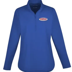 Dual-Knit 1/4-Zip Pullover - Ladies'