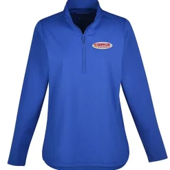 Dual-Knit 1/4-Zip Pullover - Ladies'