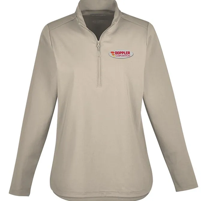 Dual-Knit 1/4-Zip Pullover - Ladies'