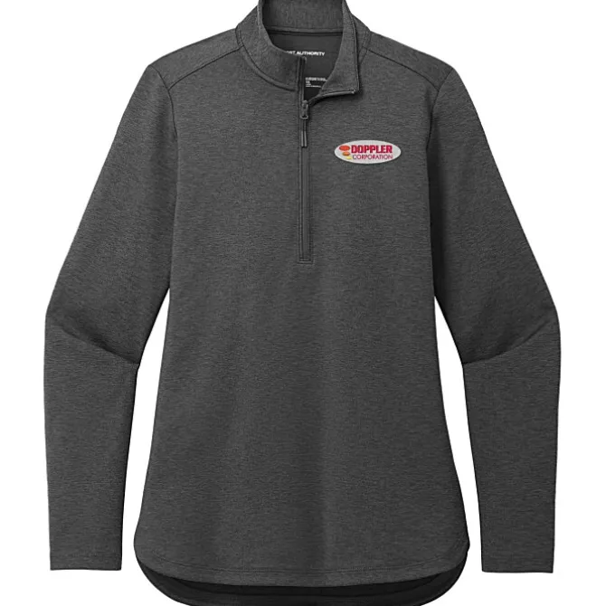 Dual-Knit 1/4-Zip Pullover - Ladies'