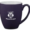 Duo-Tone Bistro Ceramic Mug - 16 oz