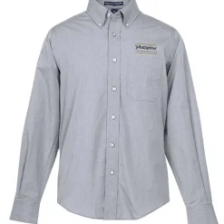 Easy Care Poplin Crosshatch Shirt - Men's