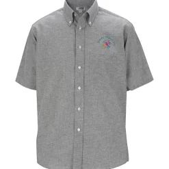 Easy Care Short Sleeve Oxford Shirt - Men's - 24 hr