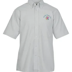 Easy Care Short Sleeve Oxford Shirt - Men's