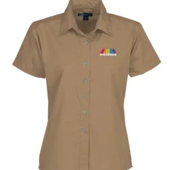Easy Care Short Sleeve Poplin Shirt - Ladies'