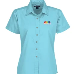 Easy Care Short Sleeve Poplin Shirt - Ladies'