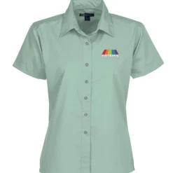 Easy Care Short Sleeve Poplin Shirt - Ladies'