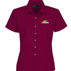 Easy Care Short Sleeve Poplin Shirt - Ladies'