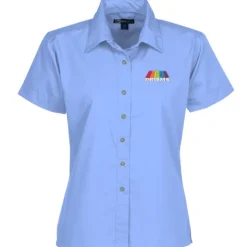 Easy Care Short Sleeve Poplin Shirt - Ladies'
