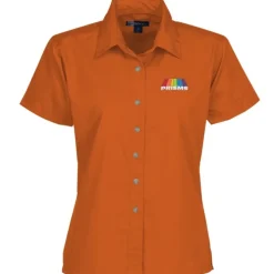 Easy Care Short Sleeve Poplin Shirt - Ladies'