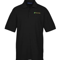 Easy Care Wrinkle Resist Cotton Pique Polo - Men's - Heather