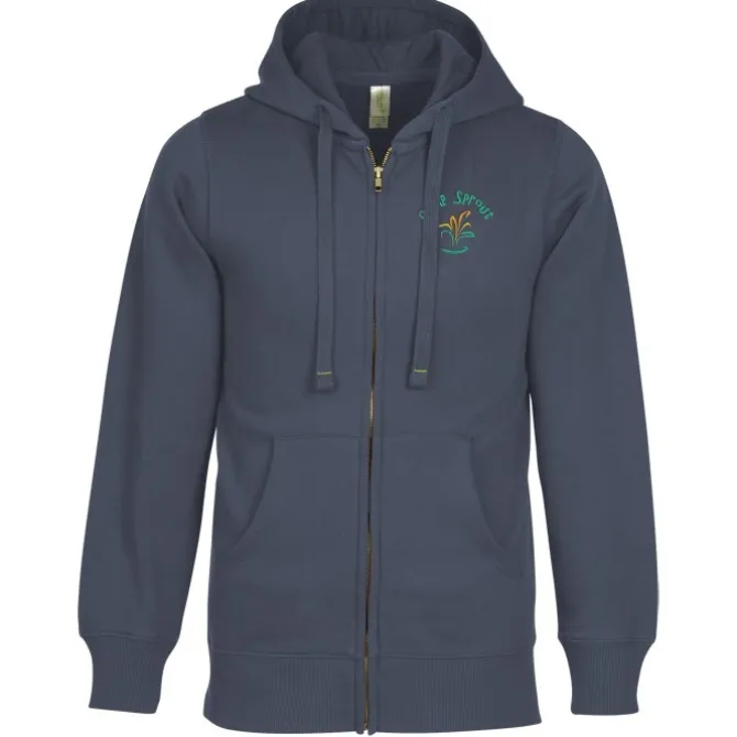 Econscious 9-oz Full-Zip Hoodie - Men's - Embroidered