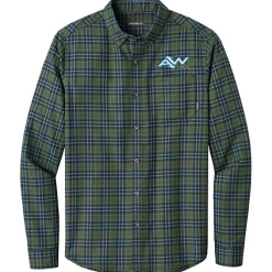 Eddie Bauer Favorite Flannel Plaid Shirt