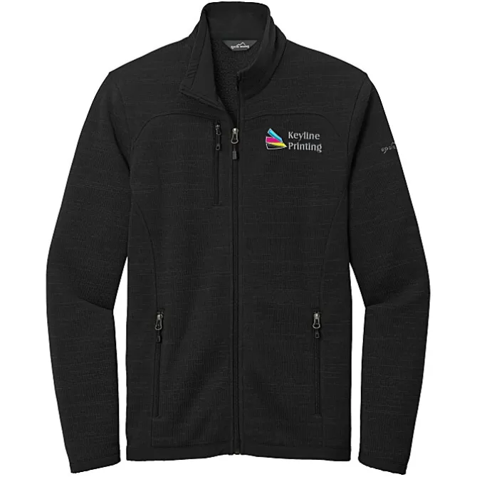 Eddie Bauer Heathered Sweater Fleece Jacket - Men's - 24 hr