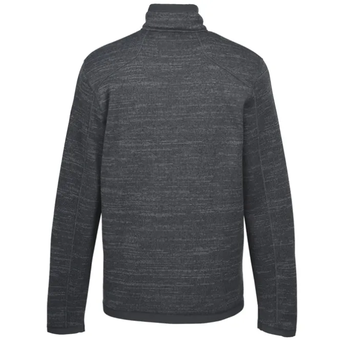 Eddie Bauer Heathered Sweater Fleece Jacket - Men's - 24 hr
