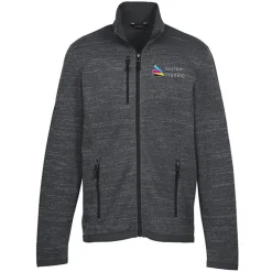 Eddie Bauer Heathered Sweater Fleece Jacket - Men's - 24 hr
