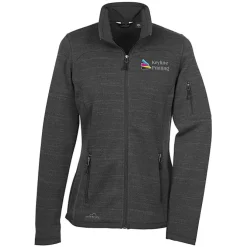 Eddie Bauer Heathered Sweater Fleece Jacket - Ladies' - 24 hr