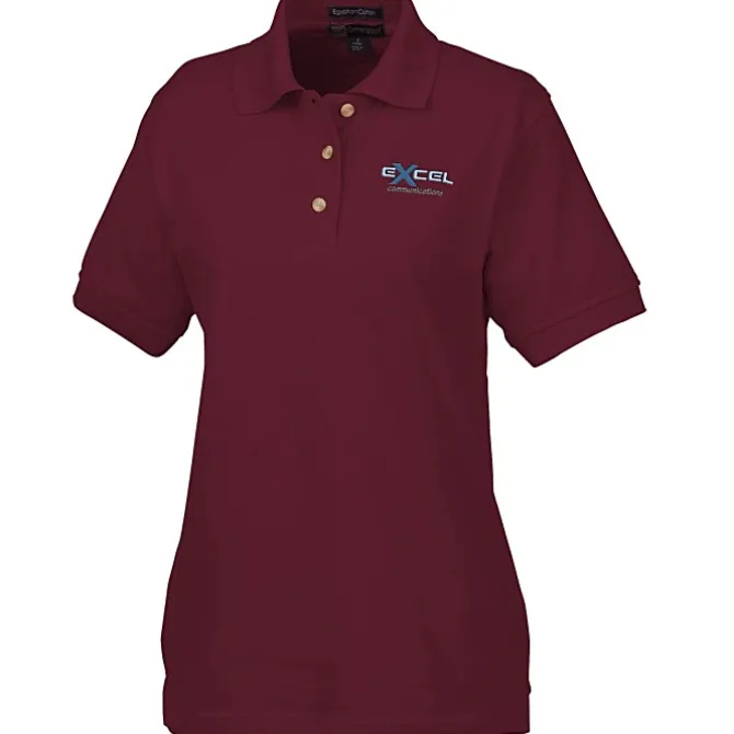 Egyptian Cotton Pique Polo - Ladies'