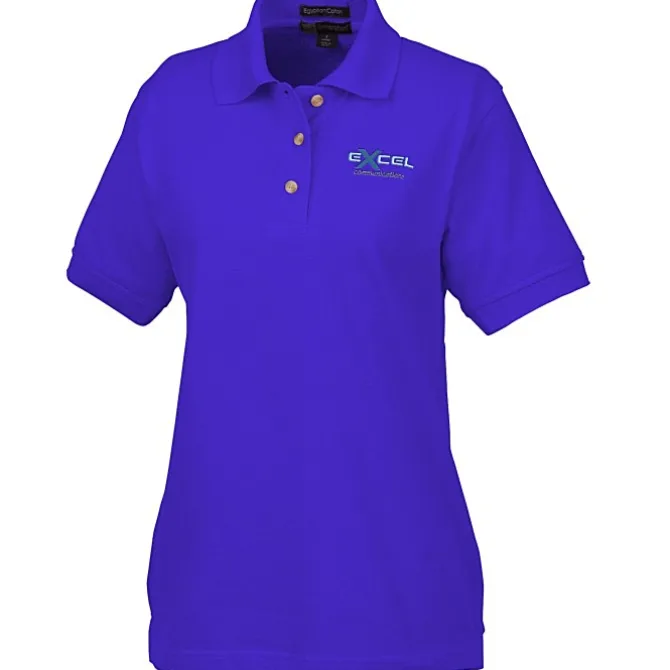 Egyptian Cotton Pique Polo - Ladies'