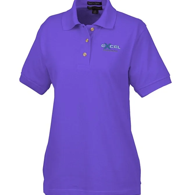 Egyptian Cotton Pique Polo - Ladies'