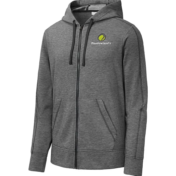 Electric Tri-Blend Wicking Full-Zip Sweatshirt - Men's