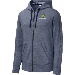 Electric Tri-Blend Wicking Full-Zip Sweatshirt - Men's