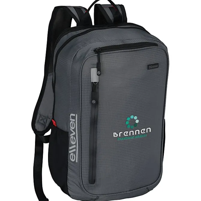 elleven Lunar Lightweight Laptop Backpack - Embroidered