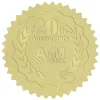 Embellished Seal by the Roll - Circle - Pinked Edge - 2 Inches