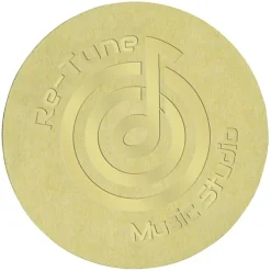 Embellished Seal by the Roll - Circle - Smooth Edge - 1 1/2 Inches