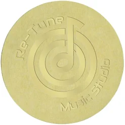 Embellished Seal by the Roll - Circle - Smooth Edge - 1 1/2 Inches