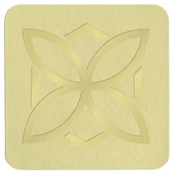 Embellished Seal by the Roll - Square - 1 1/2 Inches x 1 1/2 Inches