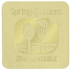 Embellished Seal by the Roll - Square - 1 1/4 Inches x 1 1/4 Inches