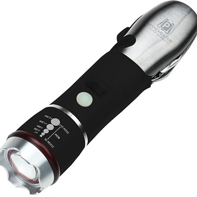 Emergency Rechargeable COB Flashlight Muli-Tool -24 hr