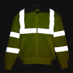 Enhanced Visibility Merge Jacket with Reflective Taping