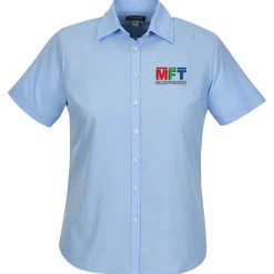 Essential Broadcloth Short Sleeve Shirt - Ladies'