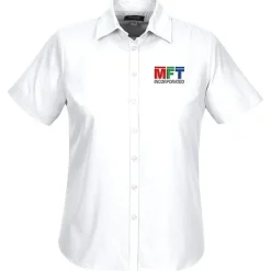 Essential Broadcloth Short Sleeve Shirt - Ladies'