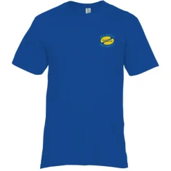 Essential Ring Spun Cotton T-Shirt - Men's - Colors - Embroidered