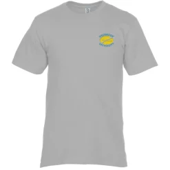Essential Ring Spun Cotton T-Shirt - Men's - Colors - Embroidered