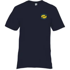 Essential Ring Spun Cotton T-Shirt - Men's - Colors - Embroidered