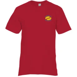 Essential Ring Spun Cotton T-Shirt - Men's - Colors - Embroidered