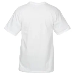 Essential Ring Spun Cotton T-Shirt - Men's - White - Embroidered