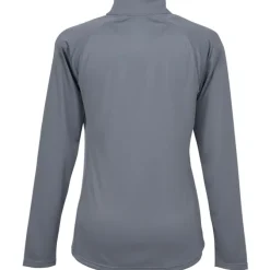 Evans Textured Double Knit 1/2-Zip Pullover - Ladies'
