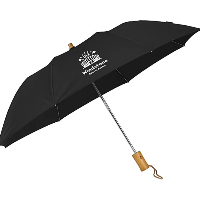 Executive Folding Umbrella - 43-inch Arc - 24 hr