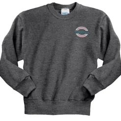 Fashion Crewneck Sweatshirt – Youth – Embroidered