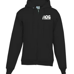Fashion Full-Zip Hooded Sweatshirt - Men's - Screen